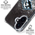 NHL Utah Mammoth Ice Frost iPhone 16 Clear Case